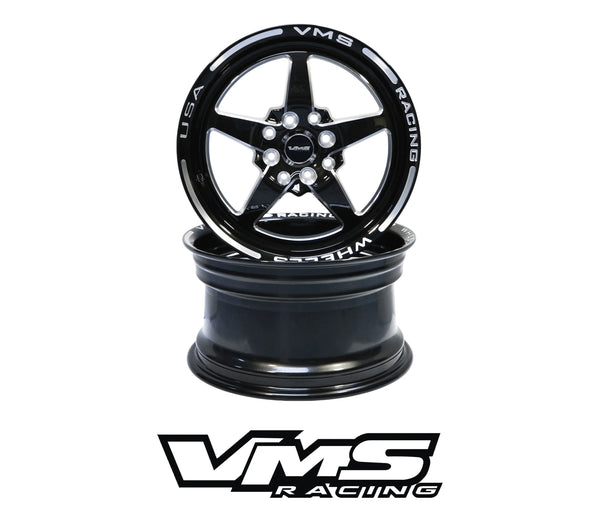 STREET or DRAG RACE V-STAR WHEEL 15x10 4X100 / 4X108 20 OFFSET (6.3 " BACKSPACING) GREAT FOR FOX BODY MUSTANG // PART # VWST085