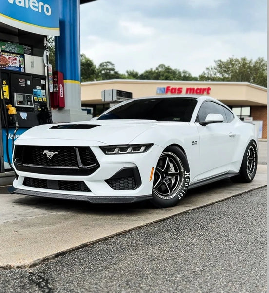 DRAG PACK STREET DRAG RACE V-STAR WHEELS 17x10 54 OFFSET & 18X5 5X114.3 -12 OFFSET 05-14 S197 (NO BREMBO) & S550 MUSTANG INCLUDING THE GT WITH PP BREMBO BRAKES 2024 S650 NON PP & DARKHORSE BLACK OR POLSHED // PART # VWST013 & 14, VWST027 & 28 VWST096 & 97