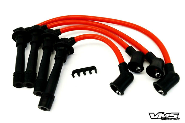 1990-2000 MAZDA MIATA MX-5 10.2MM SPARK PLUG IGNITION WIRE SET FOR EITHER THE 1.6 OR 1.8 ENGINE // PART # WIMX90