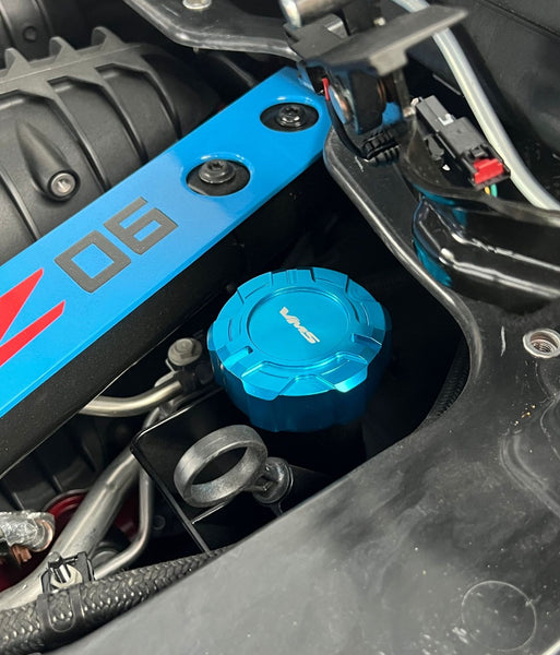 BILLET ALUMINUM OIL CAP (NOT A COVER) C8 CHEVROLET CORVETTE STINGRAY, Z51 & Z06 LT2 LT-2 LT6 LT-6 ENGINES // PART # CDK006