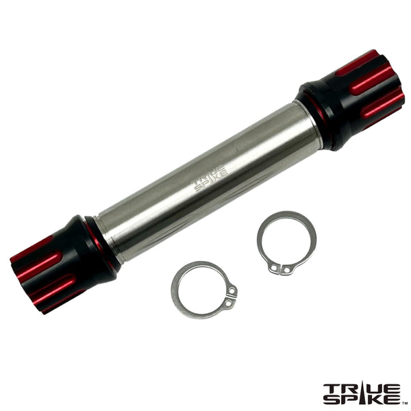 TRUE SPIKE STAINLESS STEEL TOW PULL PIN KIT 3/4" WITH SPIKES or BULLETS for BUMPER RECOVERY SHACKLE or TOW HOOK D RING