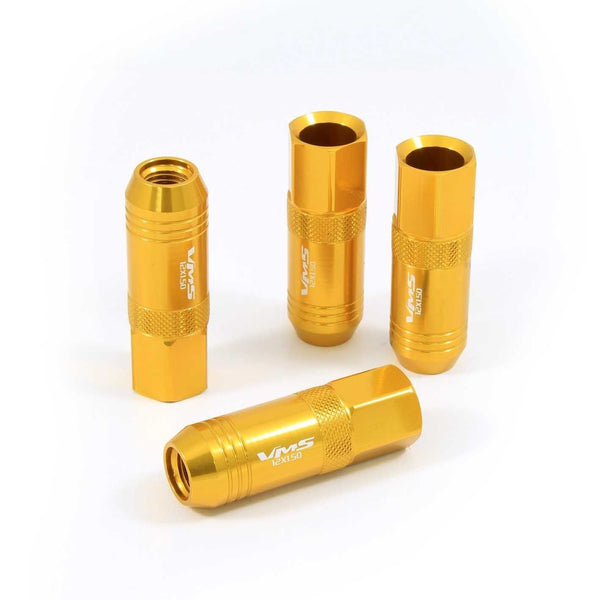 12X1.25 MM 60MM LONG EXTENDED FORGED ALUMINUM OPEN END LIGHT WEIGHT RACING LUG NUTS // PART # LG0018