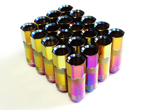 12X1.25 MM 60MM LONG EXTENDED FORGED ALUMINUM OPEN END LIGHT WEIGHT RACING LUG NUTS // PART # LG0018