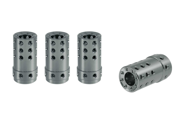 MUZZLE BRAKE LUG NUT CAPS CNC MACHINED BILLET ALUMINUM, MANY FINISHES TO CHOOSE FROM // CAP: 25MM DIAMETER 51MM HEIGHT PART # LGC051