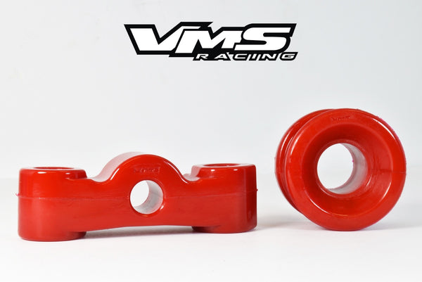 POLYURETHANE SHIFTER STABILIZER BUSHINGS RED 94-01 ACURA INTEGRA B16 B18 94-97 HONDA DEL SOL VTEC 99-00 CIVIC Si // PART # SSB161101RD