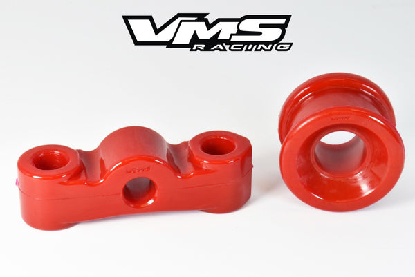 POLYURETHANE SHIFTER STABILIZER BUSHINGS RED 94-01 ACURA INTEGRA B16 B18 94-97 HONDA DEL SOL VTEC 99-00 CIVIC Si // PART # SSB161101RD