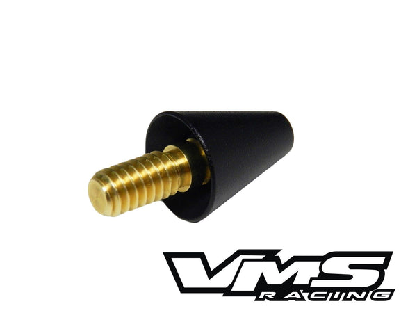 BILLET ALUMINUM EXTREME SHORT ANTENNA KIT .70" INCHES (18MM) LONG BLACK // PART # SAB18